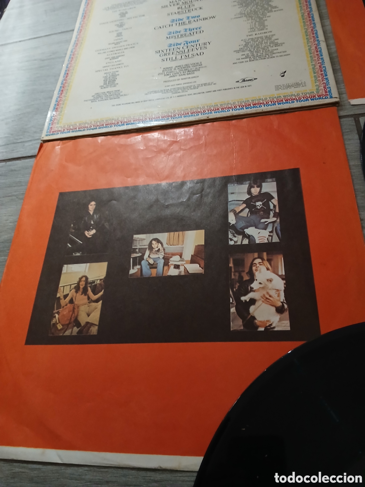 Discos de vinilo: RAINBOW - ON STAGE - SPAIN - POLYDOR - REF 2676142 - LM - - Foto 6