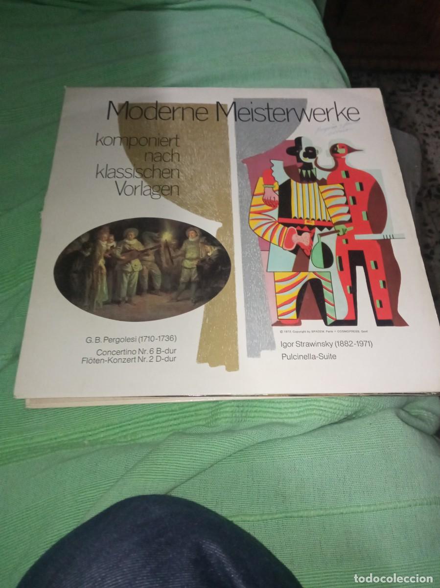 Discos de vinilo: Pergolesi/Stravinsky Moderne Meisterwerke - Foto 1