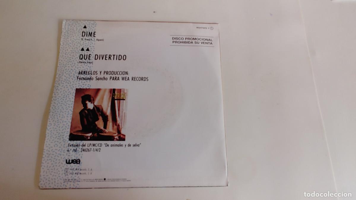 Discos de vinilo: PATRICIA KRAUS-SINGLE DIME - Foto 2