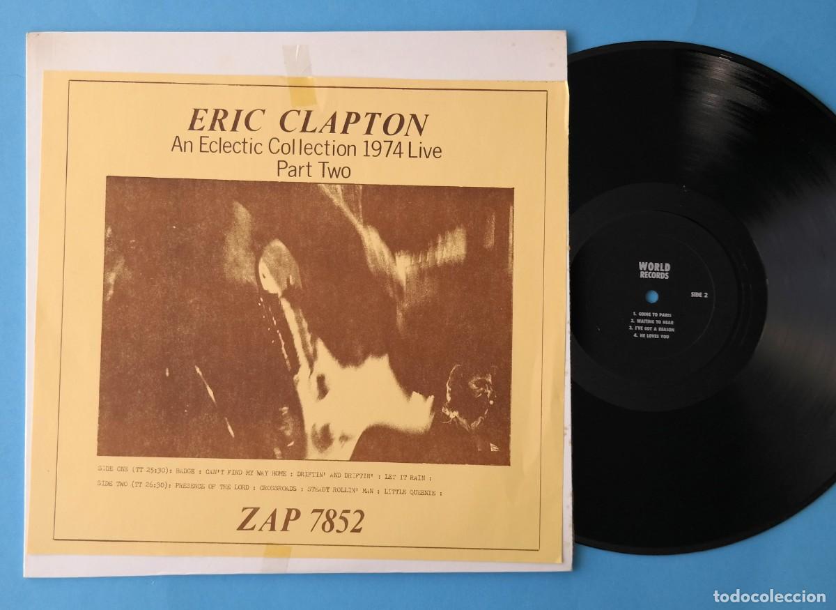 Discos de vinilo: Eric Clapton - An Eclectic Collection 1974 Live Part Two - Foto 2