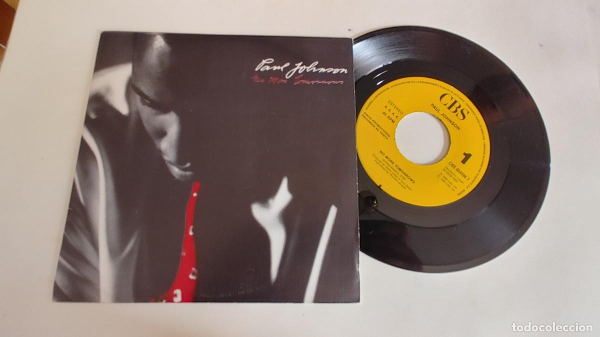 Discos de vinilo: PAUL JOHNSON-SINGLE NO MORE TOMORROWS - Foto 1