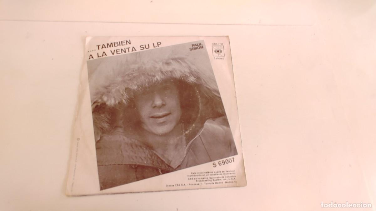 Discos de vinilo: PAUL SIMON-SINGLE REUNION DE MADRE E HIJO - Foto 2