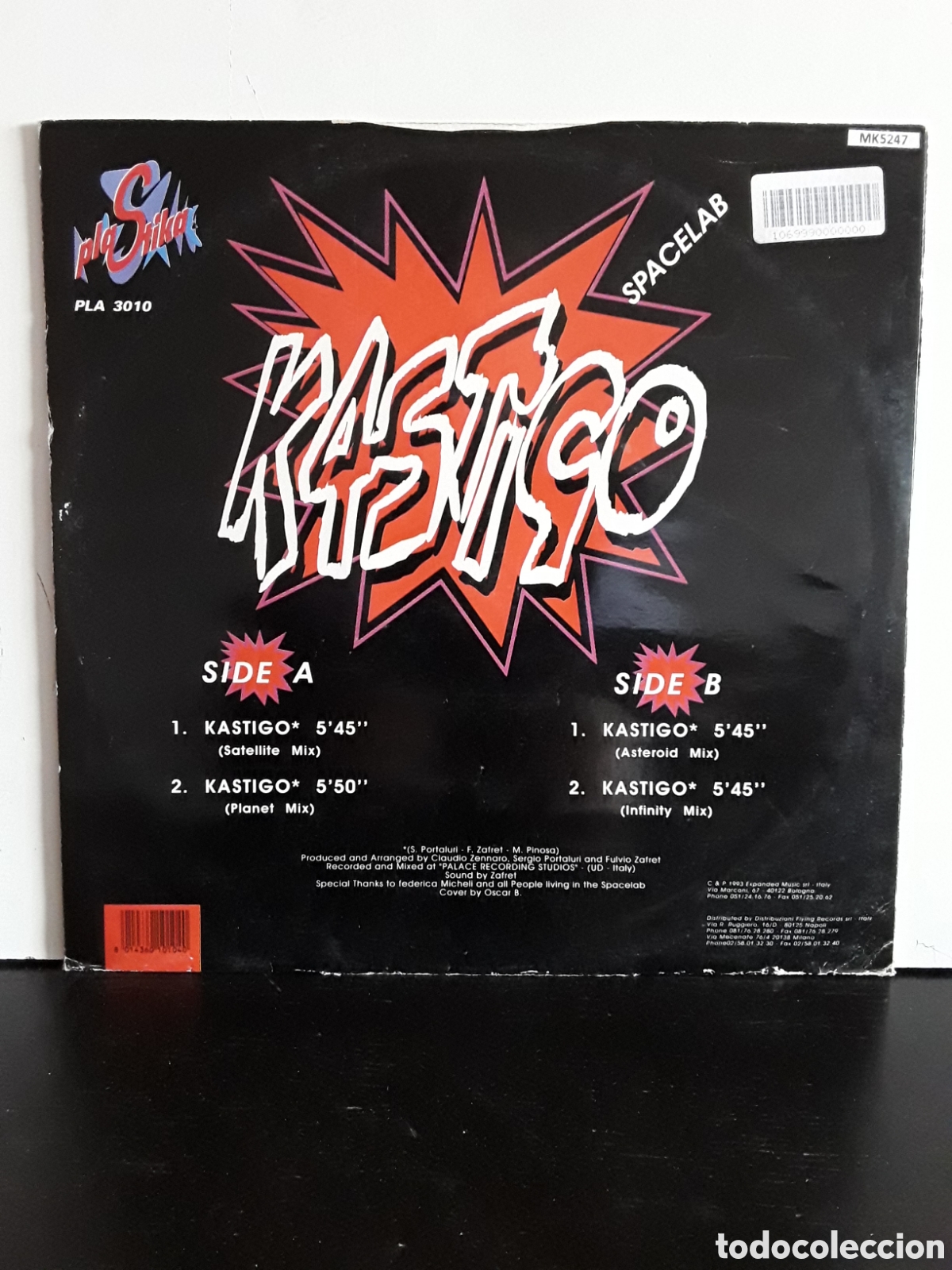 Discos de vinilo: Spacelab &lrm;&ndash; Kastigo DANCE - Foto 2