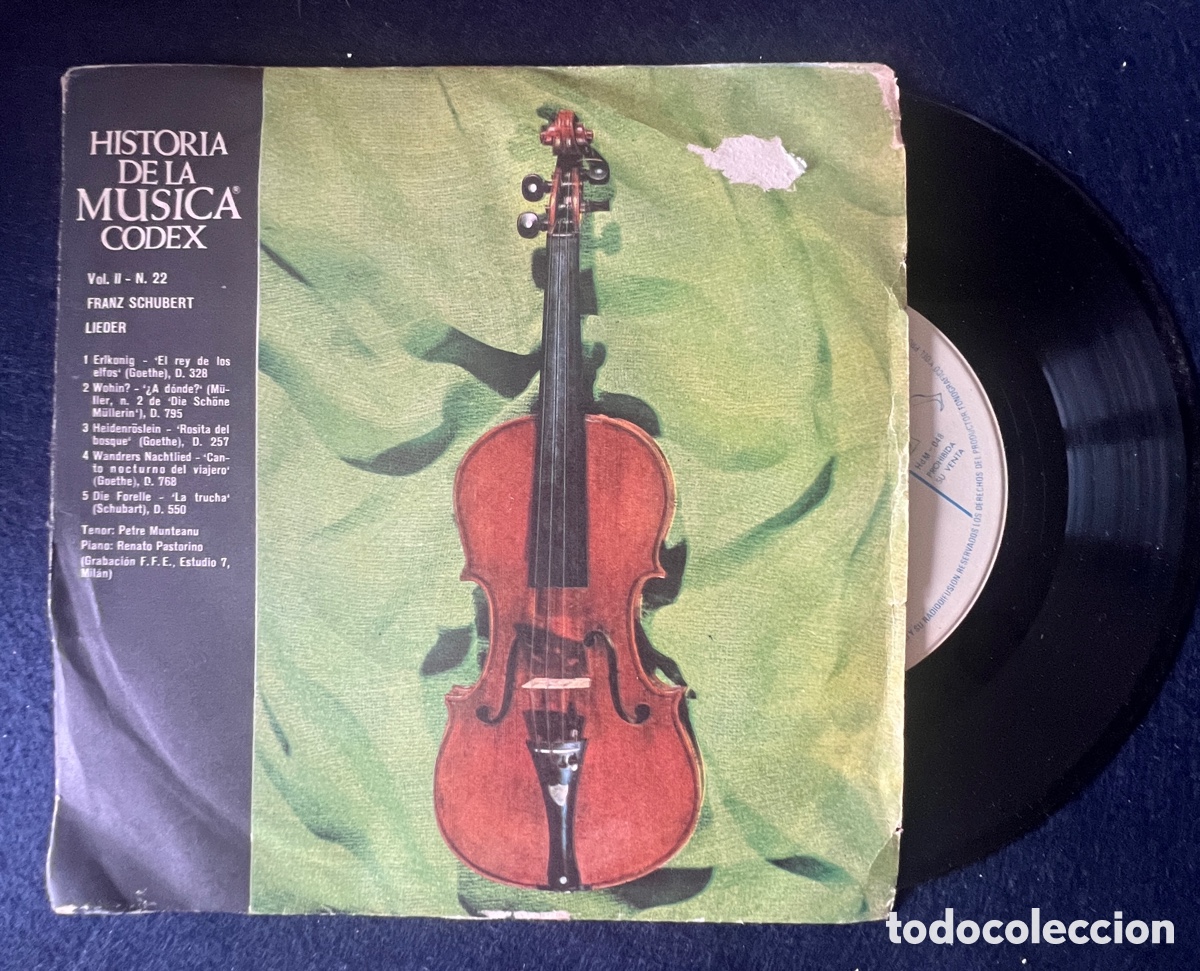 Discos de vinilo: Historia de la Musica Codex - 1965 - Foto 1