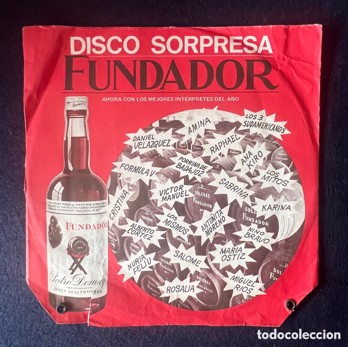 Discos de vinilo: Vinilo Banda Borracha Luis Aguile - Foto 1