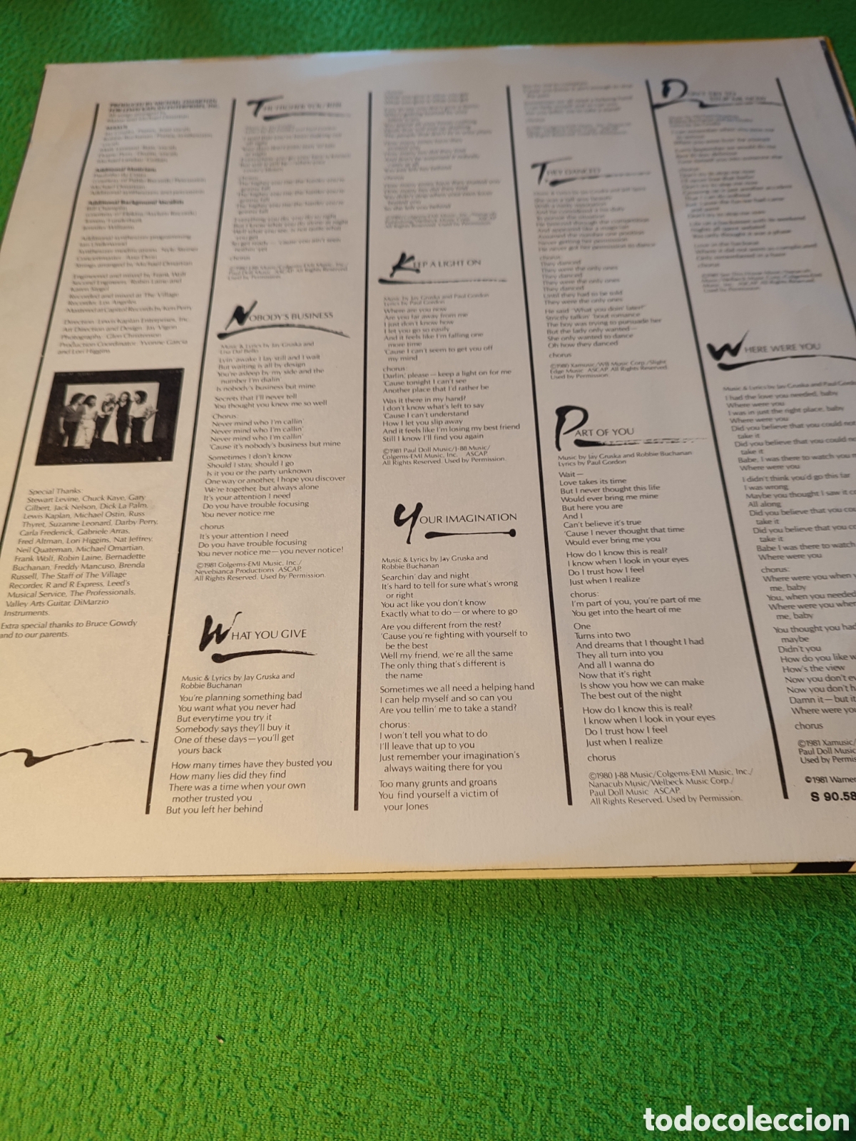Discos de vinilo: Maxus - Maxus vinilo Lp edici&oacute;n 1982 - Foto 2