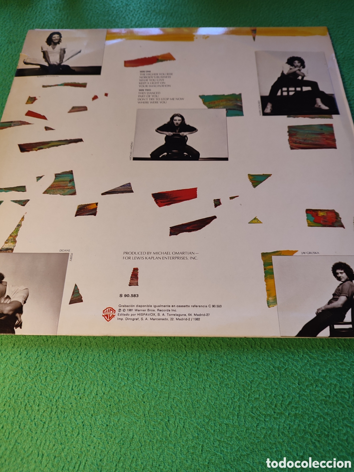Discos de vinilo: Maxus - Maxus vinilo Lp edici&oacute;n 1982 - Foto 4