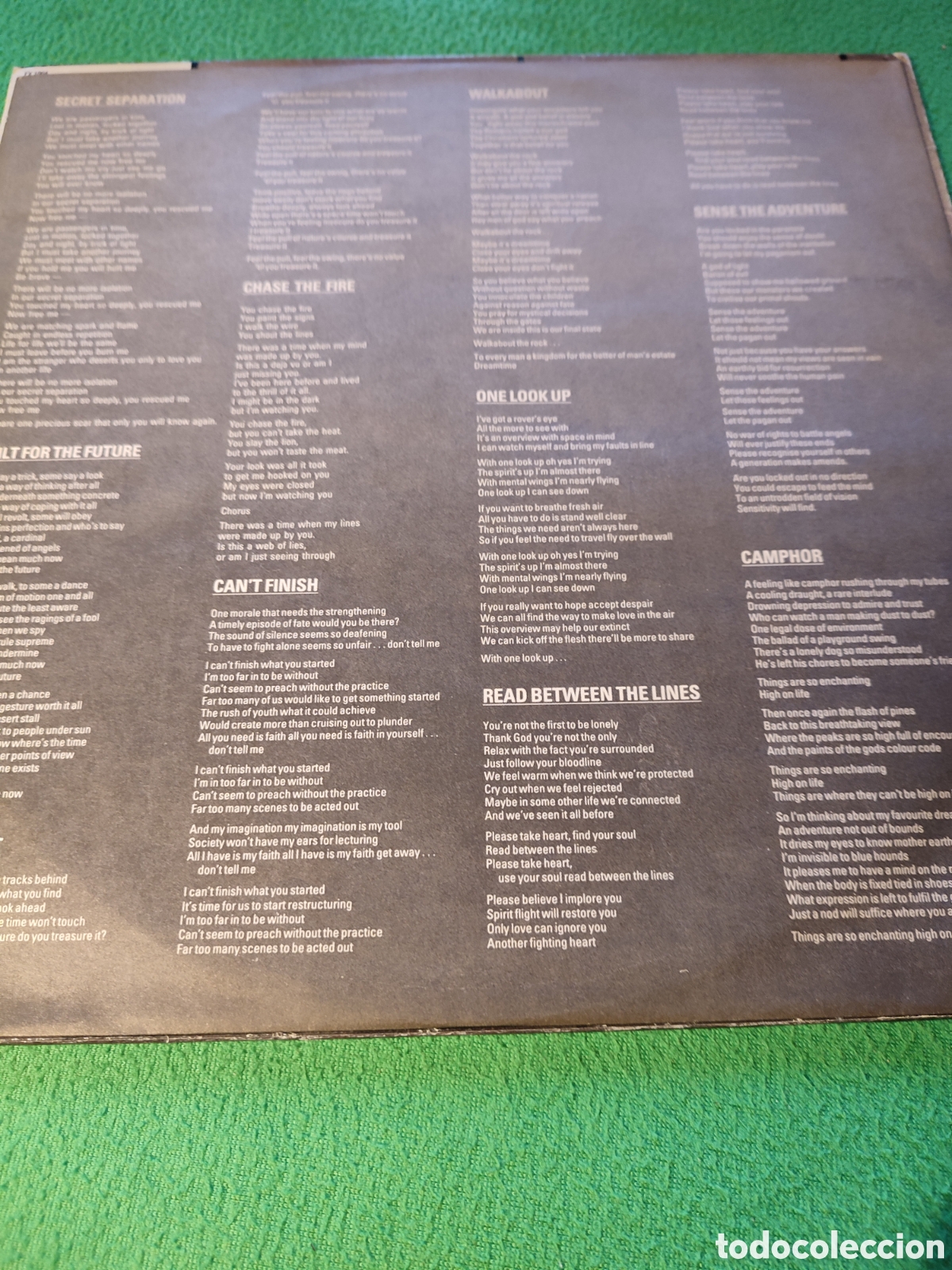 Discos de vinilo: The Fixx - Walkabout vinilo Lp 1986 - Foto 2