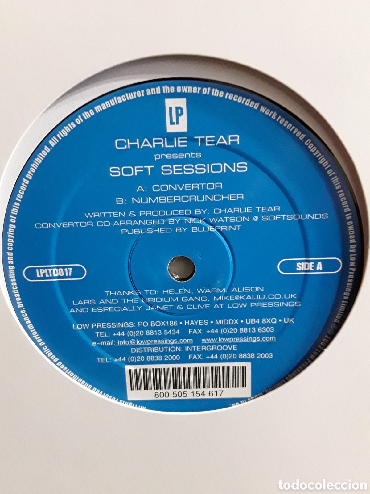 Discos de vinilo: Charlie Tear &lrm;&ndash; Soft Sessions - Foto 3