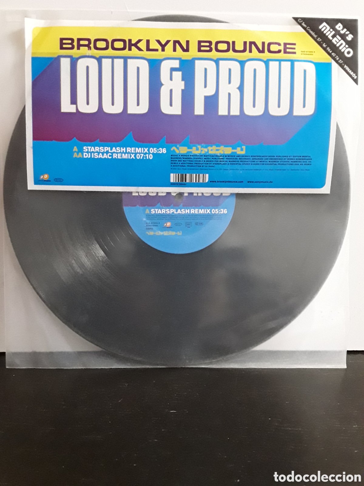 Discos de vinilo: Brooklyn Bounce &lrm;&ndash; Loud & Proud - Foto 1