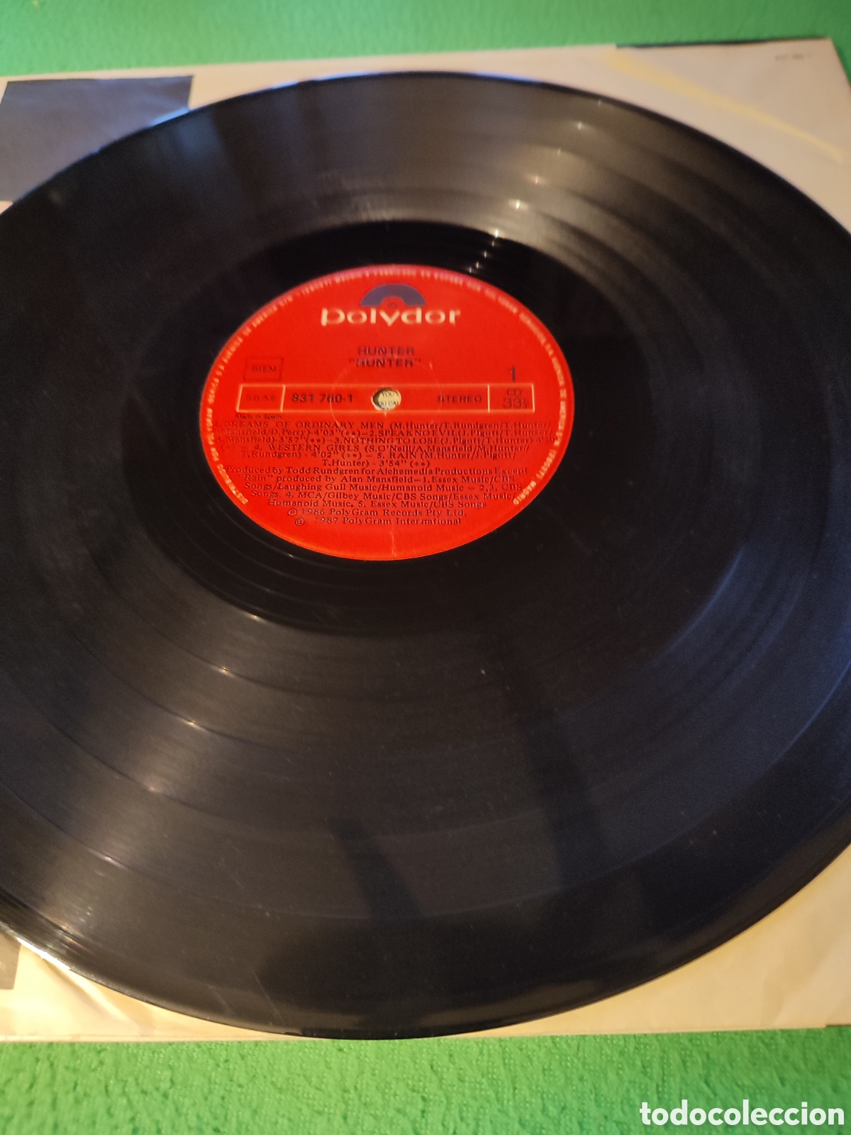 Discos de vinilo: Hunter - Dreams of ordinary men - Foto 3
