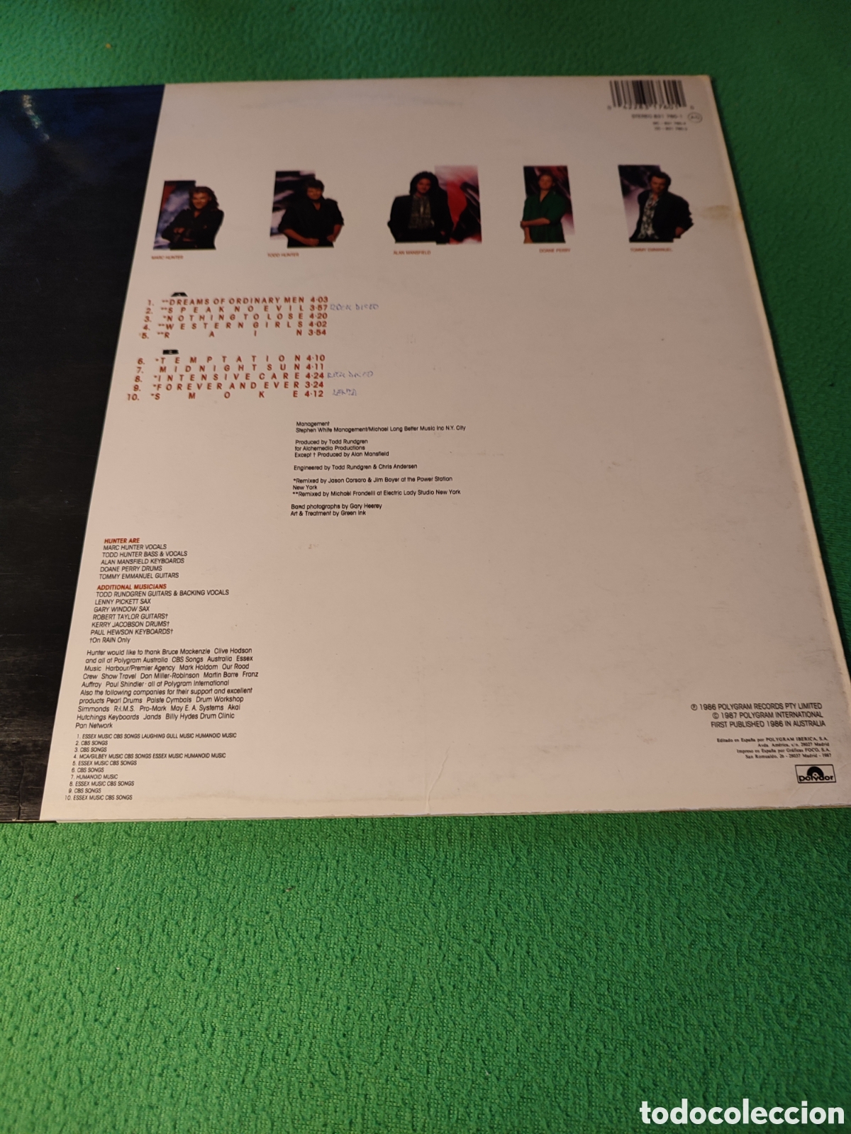 Discos de vinilo: Hunter - Dreams of ordinary men - Foto 4
