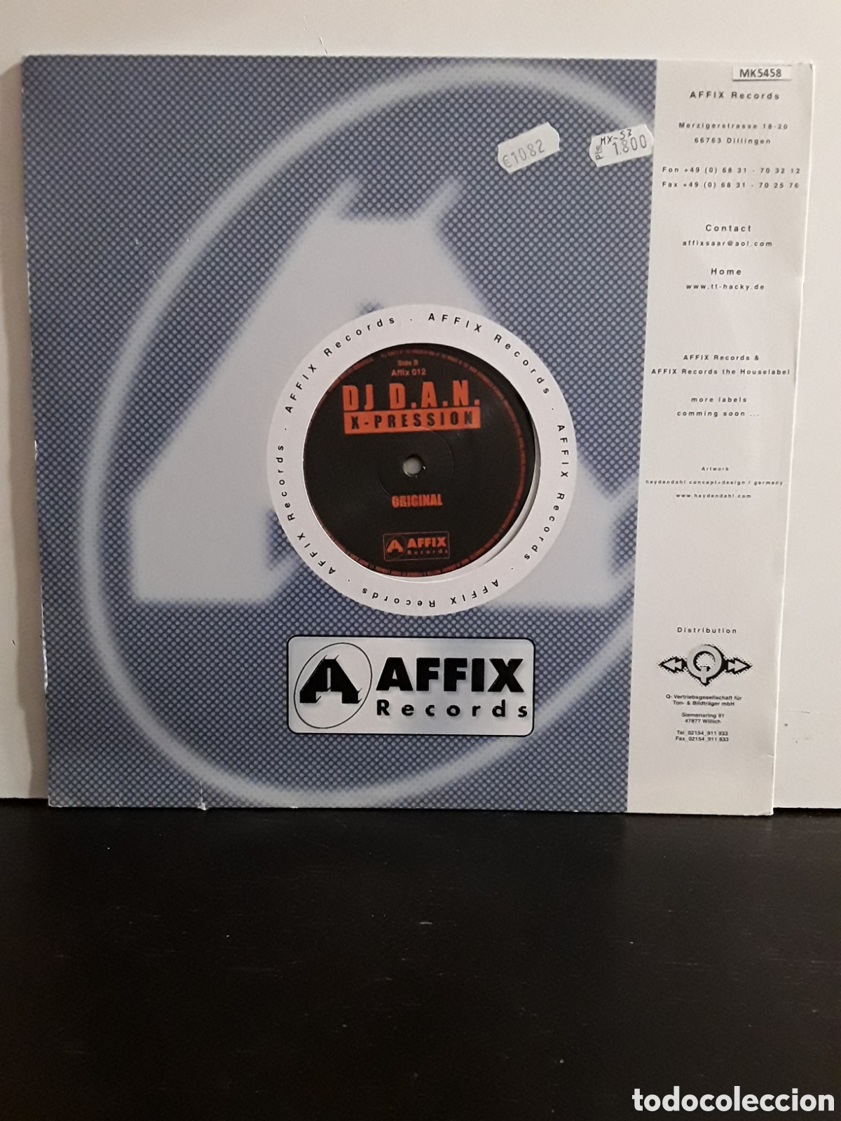 Discos de vinilo: DJ D.A.N. &lrm;&ndash; X-Pression - Foto 2