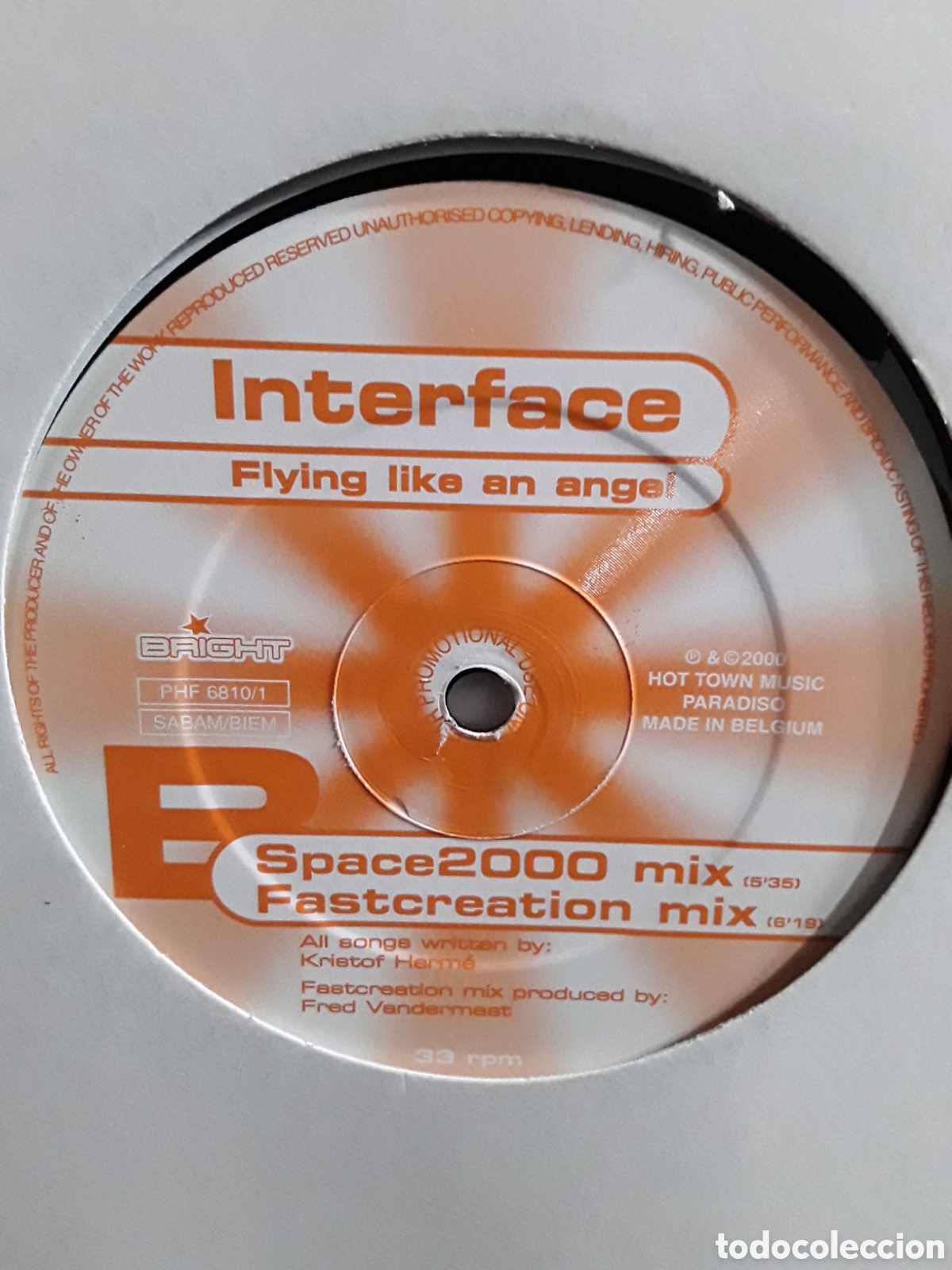 Discos de vinilo: Interface &lrm;&ndash; Flying Like An Angel - Foto 1