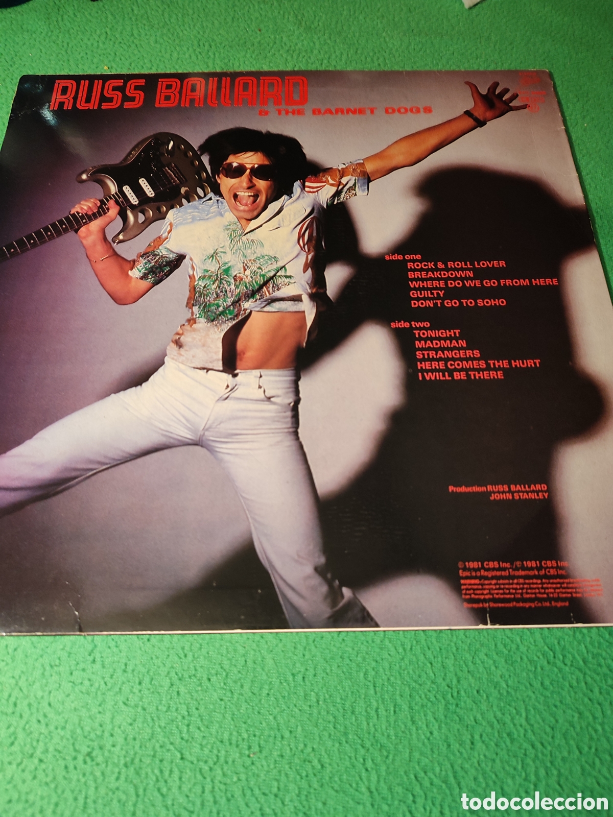 Discos de vinilo: Russ Ballard - Into the fire vinilo Lp - Foto 2