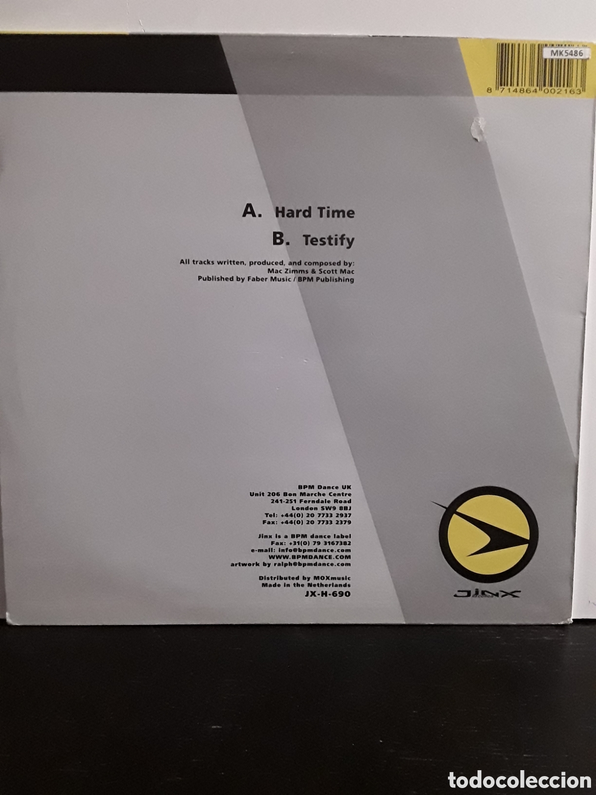 Discos de vinilo: Mac & Mac &lrm;&ndash; Hard Time - Foto 2