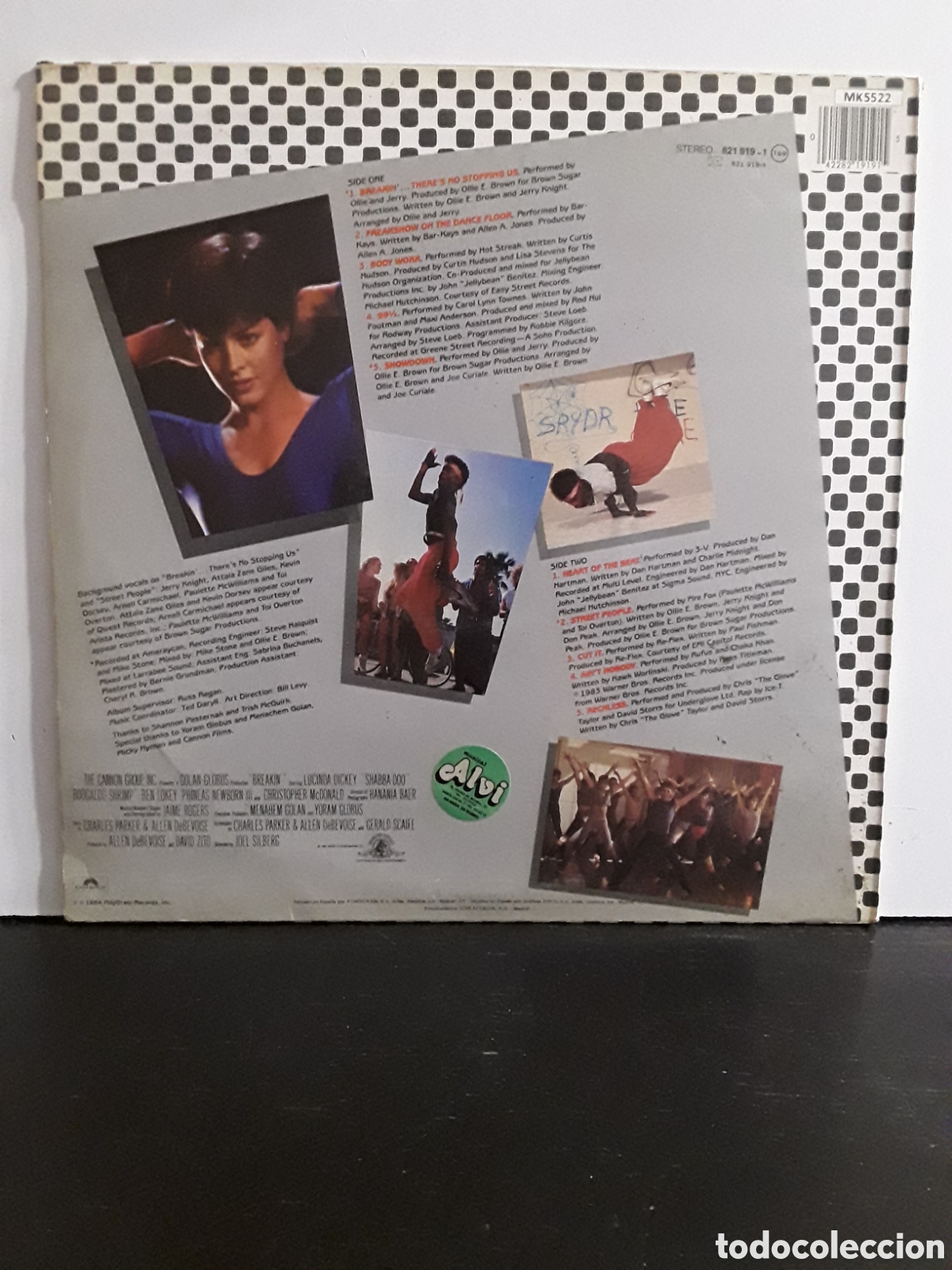 Discos de vinilo: Breakdance - Original Motion Picture Soundtrack - Foto 2