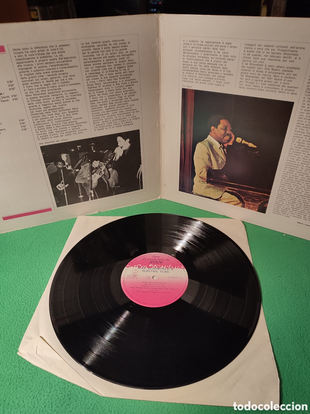 Discos de vinilo: Mike Bloomfield & Electric Flag - Otis Spann - Foto 2