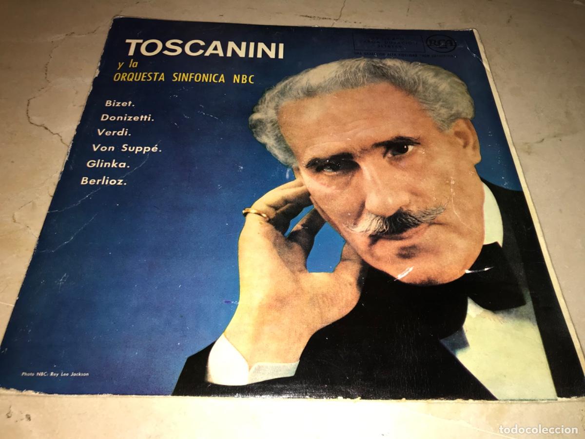 Dischi in vinile: TOSCANINI Y LA ORQUESTA SINFONICA NBC-ORIGINAL ESPA&Ntilde;OL A&Ntilde;OS 50