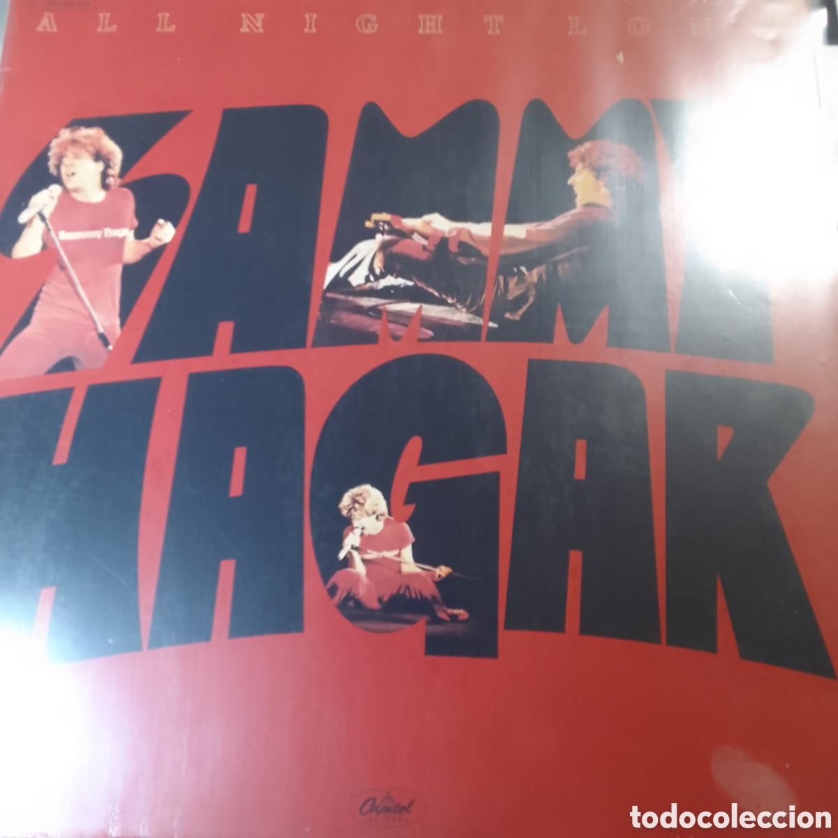 Discos de vinilo: Sammy Hagar all night long - Foto 1