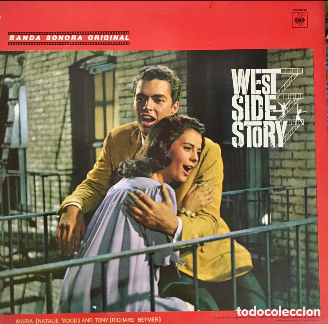 Discos de vinilo: Disco Vinilo LP. BSO. &ldquo;West Side Story&rdquo;. 1966. - Foto 2