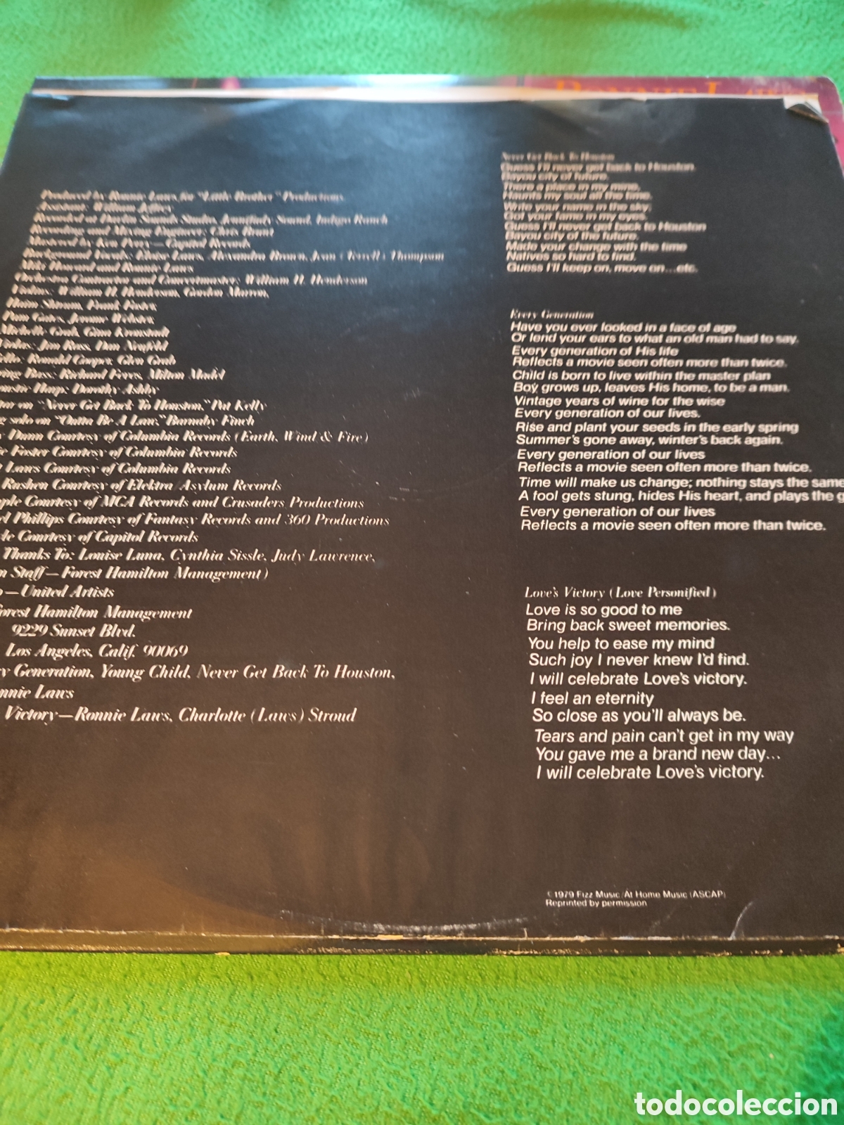 Discos de vinilo: Ronnie Laws - Every generation vinilo - Foto 2