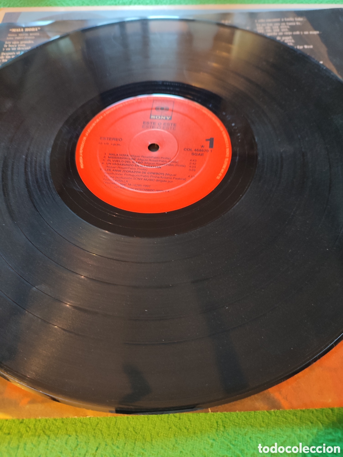 Discos de vinilo: Este o Este - Este o Este vinilo Lp - Foto 3