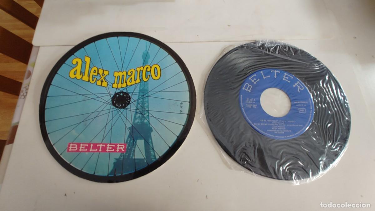 Discos de vinilo: ALEX MARCO-EP ES EL BICYCLE +3 - Foto 1