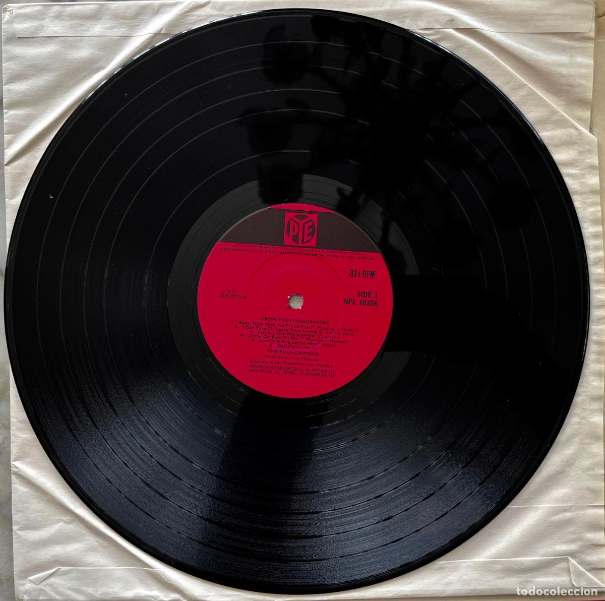 Discos de vinilo: THE FOUNDATIONS, FROM. LP ORIGINAL UK 1967 - Foto 3