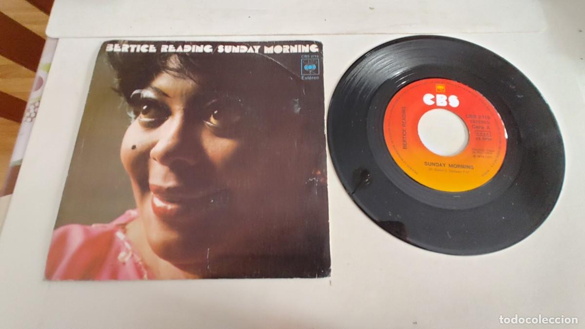 Discos de vinilo: BERTICE READING-SINGLE SUNDAY MORNING - Foto 1