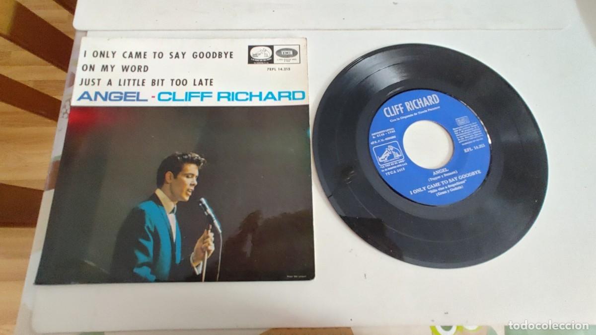 Discos de vinilo: CLIFF RICHARD-EP ANGEL +3 - Foto 1