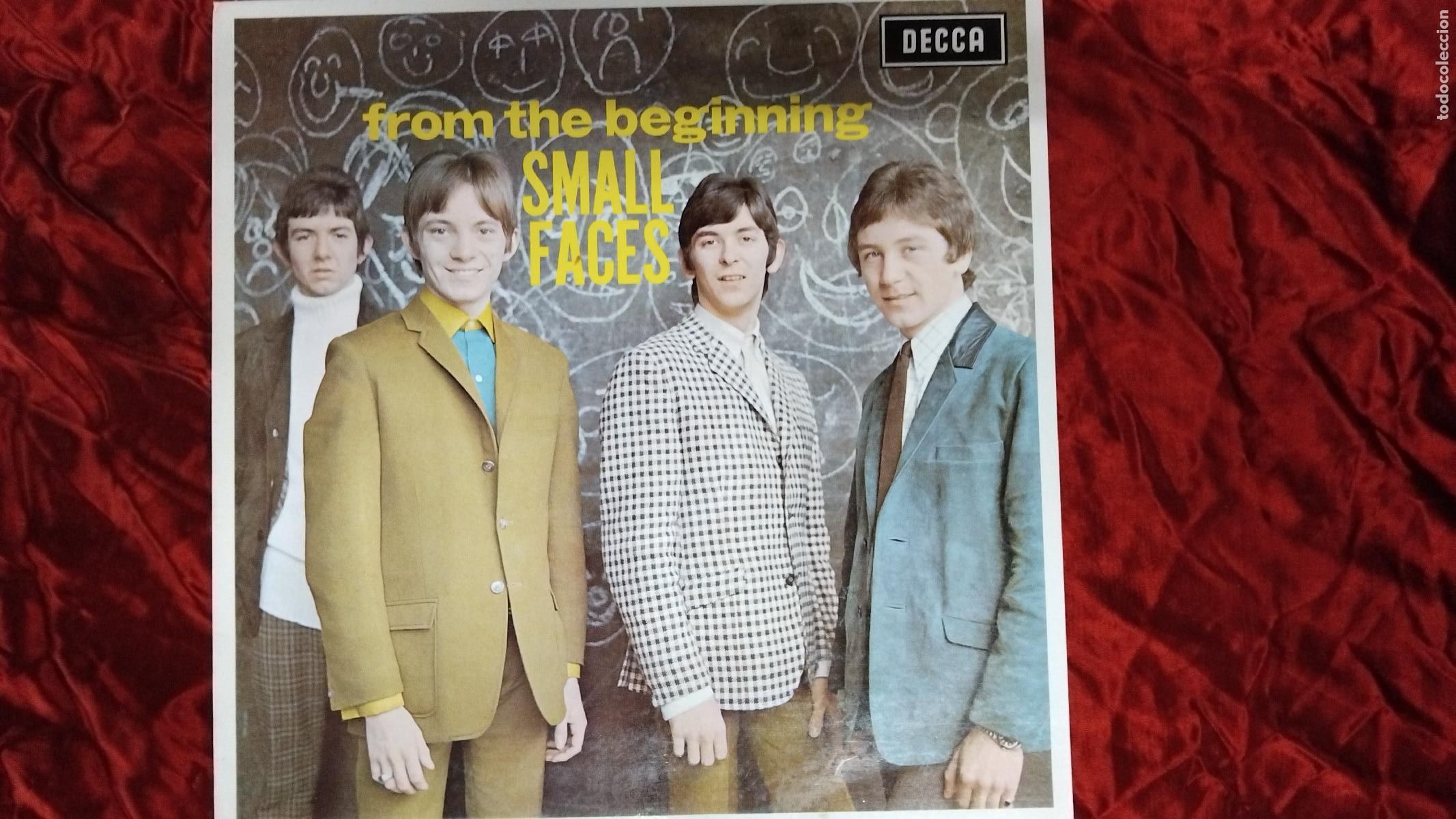 Discos de vinilo: SMALL FACES - FROM THE BEGINNING - LP DECCA 1989 - Foto 1