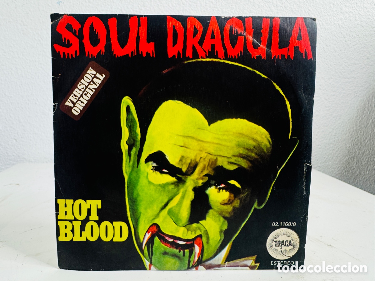 Discos de vinilo: HOT BLOOD - SOUL DRACULA - SINGLE - 1977 - Foto 1