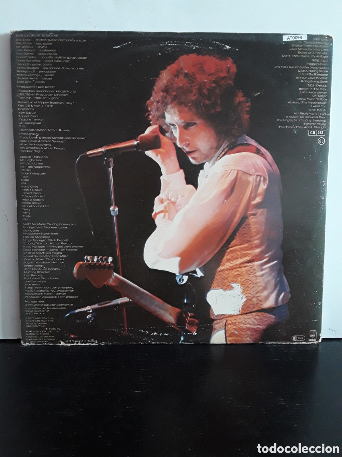 Discos de vinilo: Bob Dylan &lrm;&ndash; Bob Dylan At Budokan - Foto 2