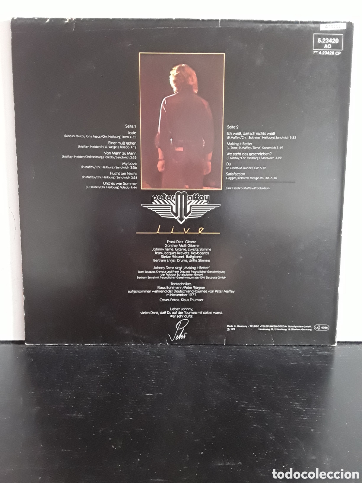 Discos de vinilo: Peter Maffay &lrm;&ndash; Live - Foto 2