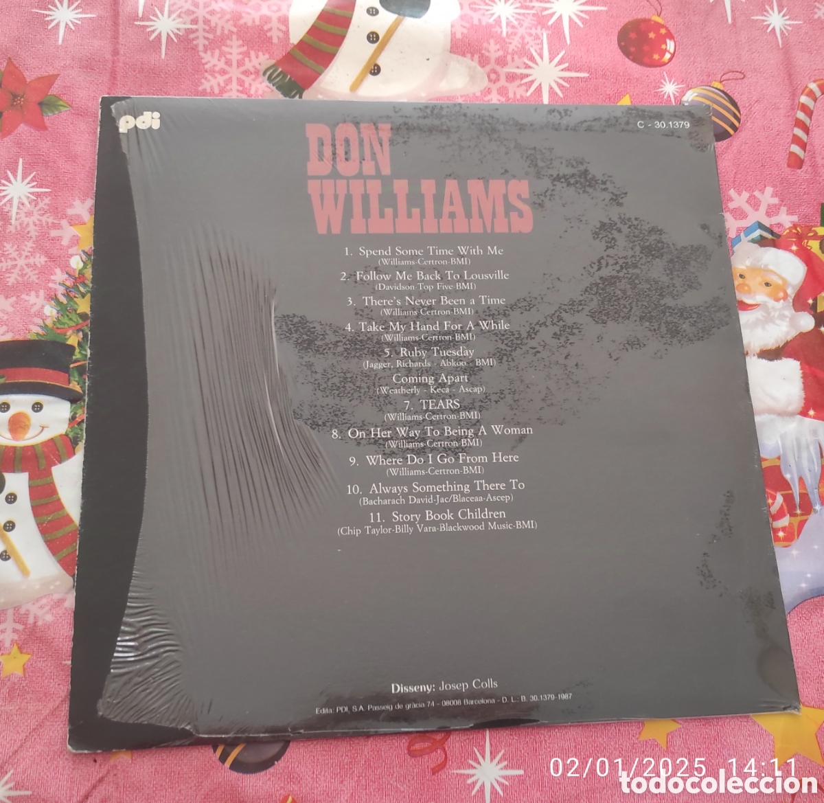 Discos de vinilo: Don Williams. Vinilo. Country - Foto 2