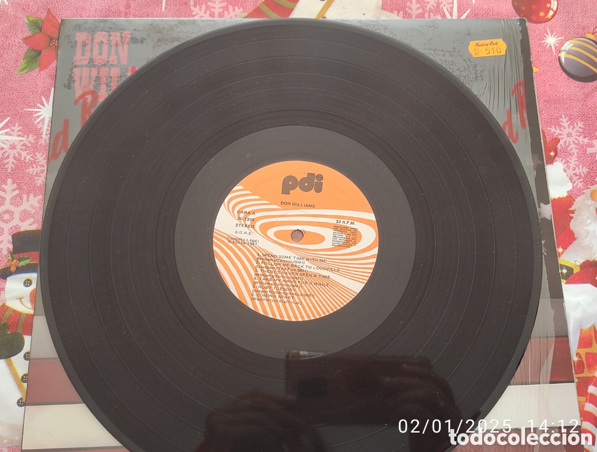 Discos de vinilo: Don Williams. Vinilo. Country - Foto 3