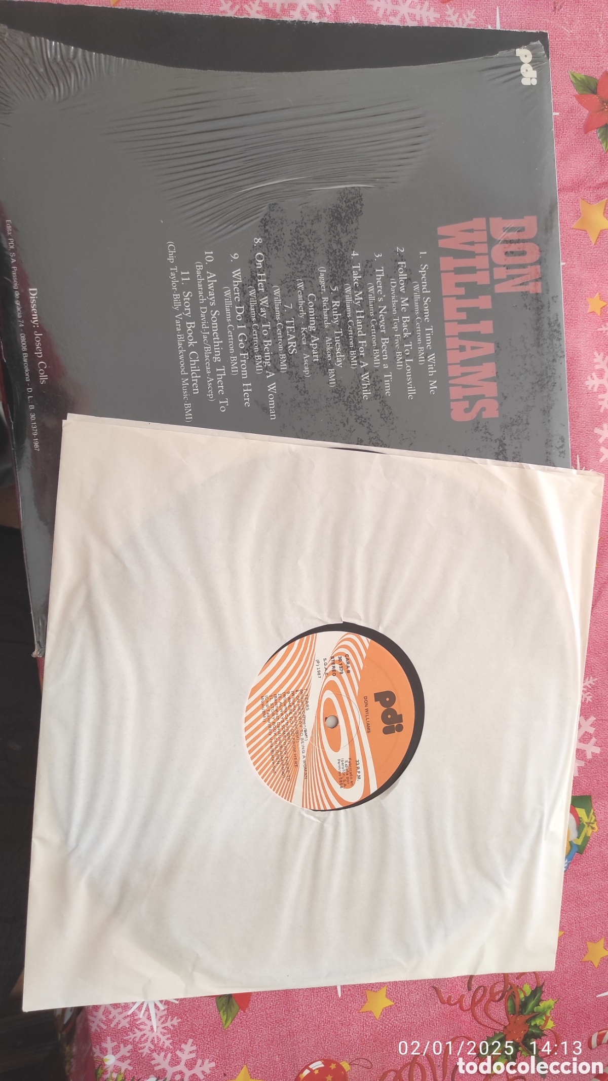 Discos de vinilo: Don Williams. Vinilo. Country - Foto 4