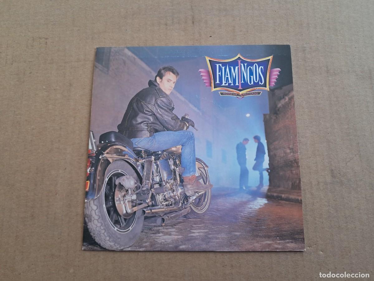 Discos de vinilo: FLAMINGOS - TODO HA TERMINADO SINGLE 1989 - Foto 1