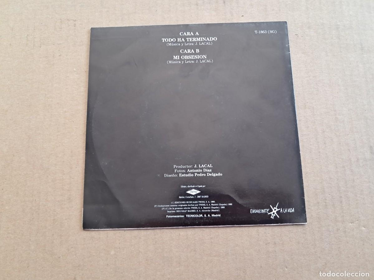 Discos de vinilo: FLAMINGOS - TODO HA TERMINADO SINGLE 1989 - Foto 3