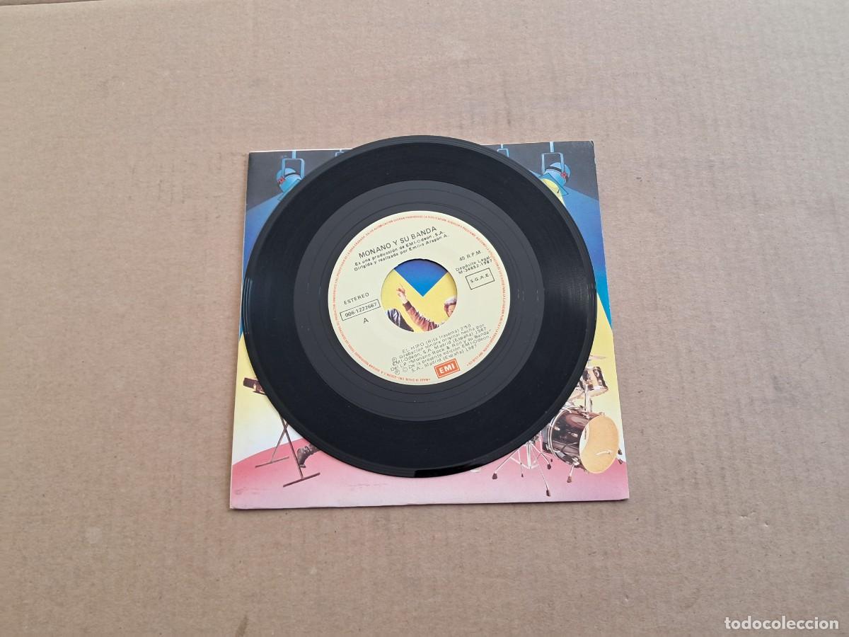 Discos de vinilo: MONANO Y SU BANDA - EL HIPO SINGLE 1987 - Foto 2