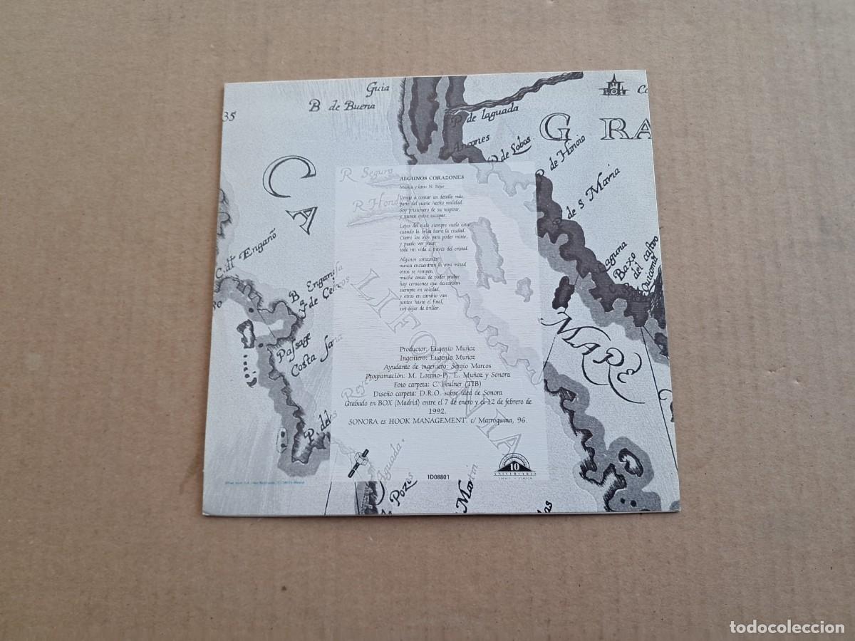 Discos de vinilo: SONORA - ALGUNOS CORAZONES SINGLE 1992 - Foto 3