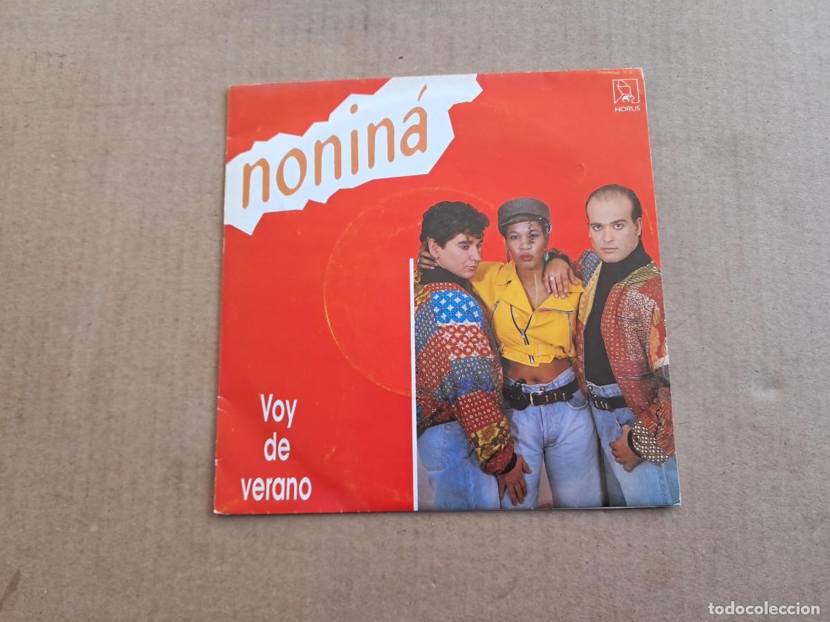 Discos de vinilo: NONINA - VOY DE VERANO SINGLE 1990 - Foto 1