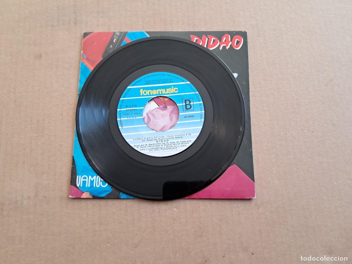 Discos de vinilo: DIDAO - VAMOS A BAILAR SINGLE 1991 - Foto 2