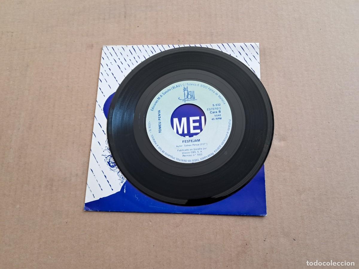 Discos de vinilo: TOMEU PENYA - PLOU SINGLE 1987 FOLK - Foto 2