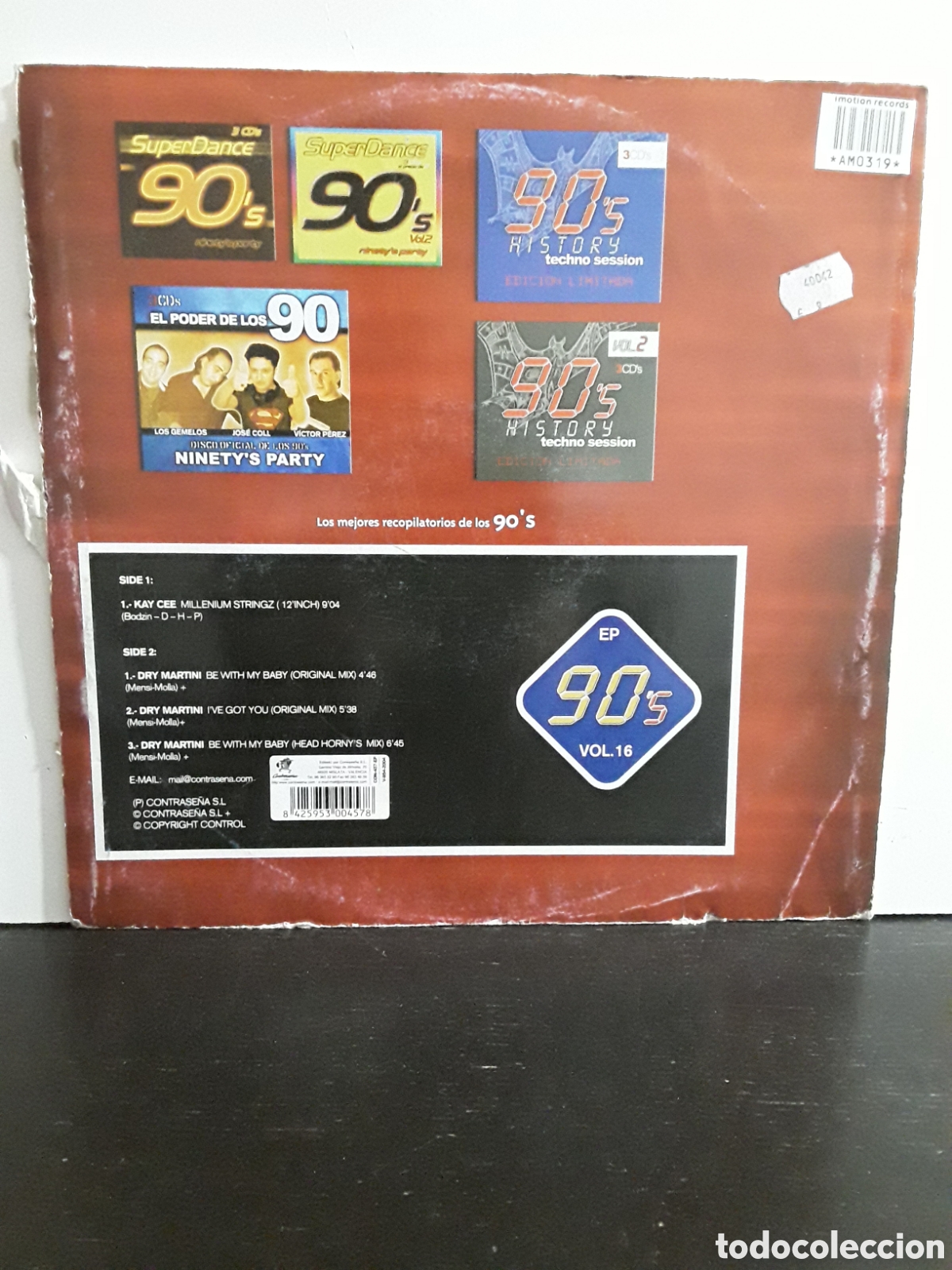 Discos de vinilo: Kaycee / Dry Martini &lrm;&ndash; 90s EP Vol. 16 - Foto 2