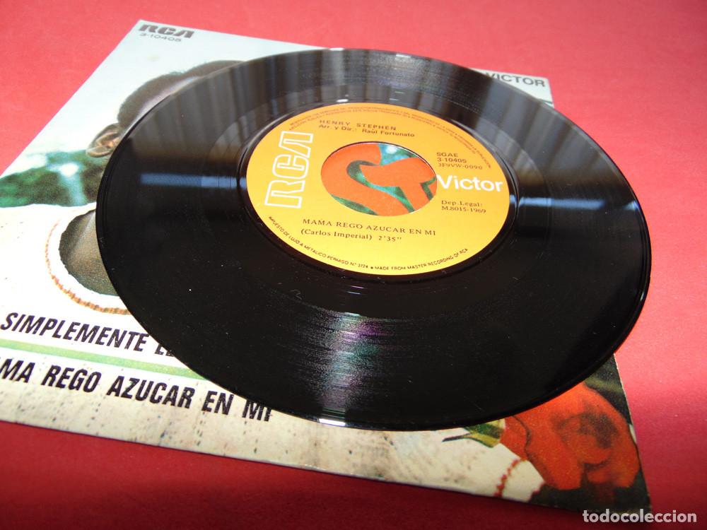 Discos de vinilo: HENRY STEPHEN - O QUIZAS SIMPLEMENTE LE REGALE UNA ROSA - SINGLE 1969 - Foto 2