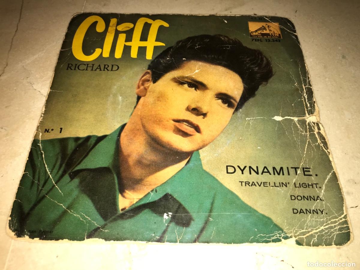 Discos de vinilo: CLIFF RICHARD-DYNAMITE + 3-ORIGINAL ESPA&Ntilde;OL 1959 - Foto 1