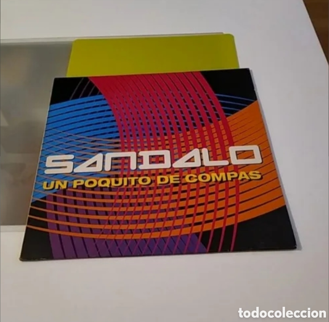 Discos de vinilo: Maxi single S&aacute;ndalo. Un poquito de comp&aacute;s - Foto 1