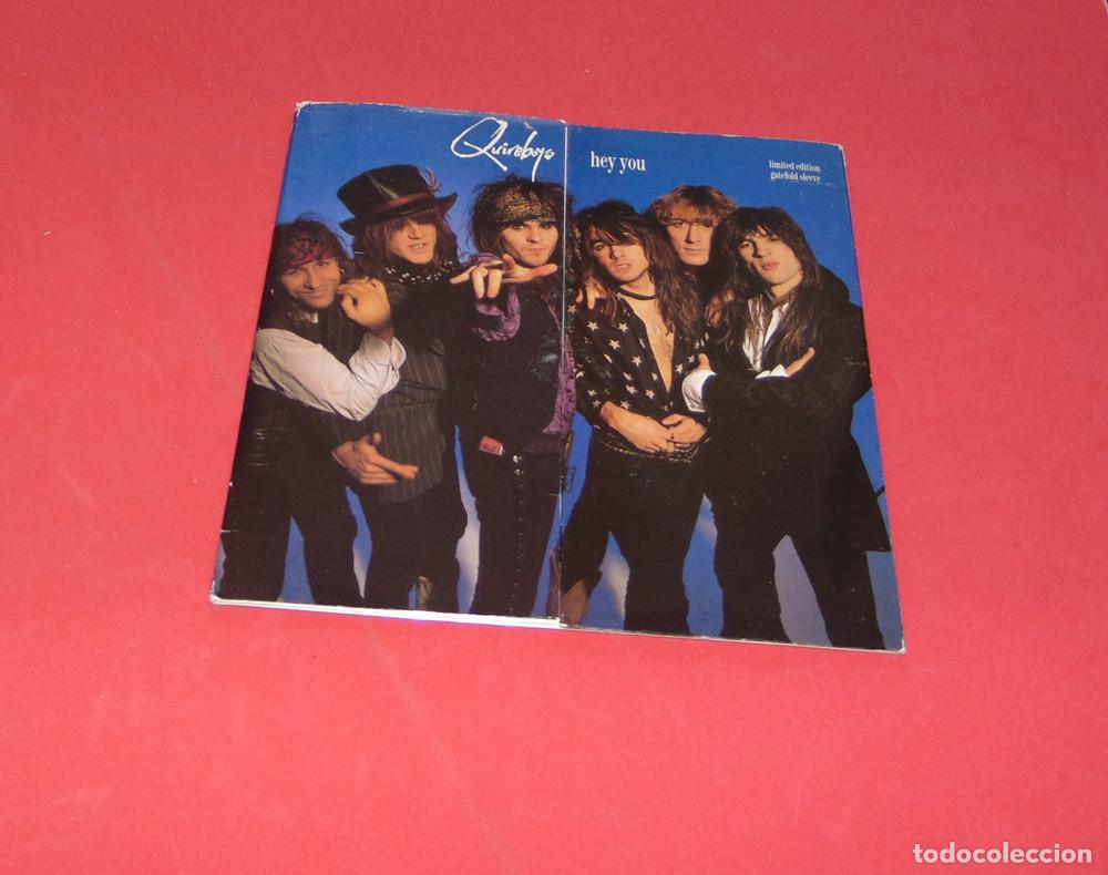 Discos de vinilo: QUIREBOYS - HEY YOU - SINGLE VINILO PORTADA GATEFOLD - Foto 1